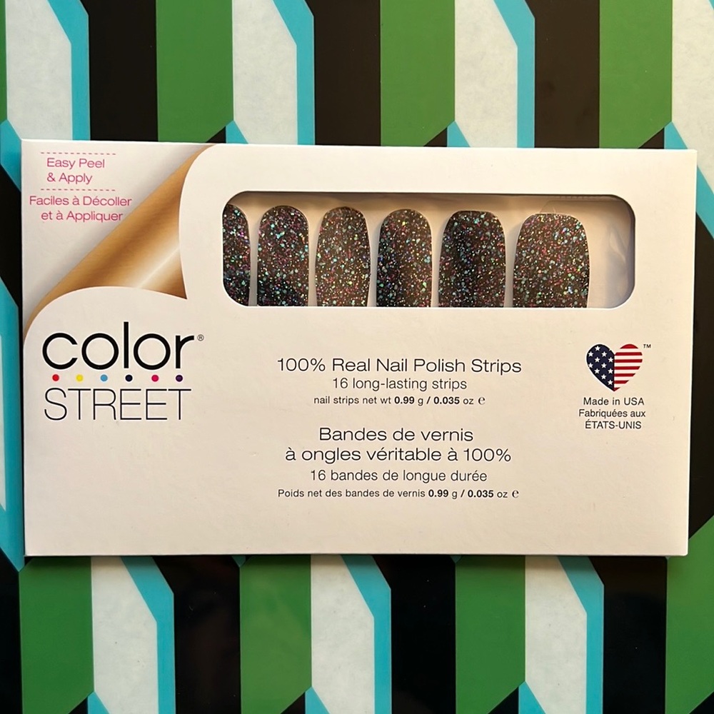 Color Stree 100% Real Nail Polish Strips- Retired Color Holidaze